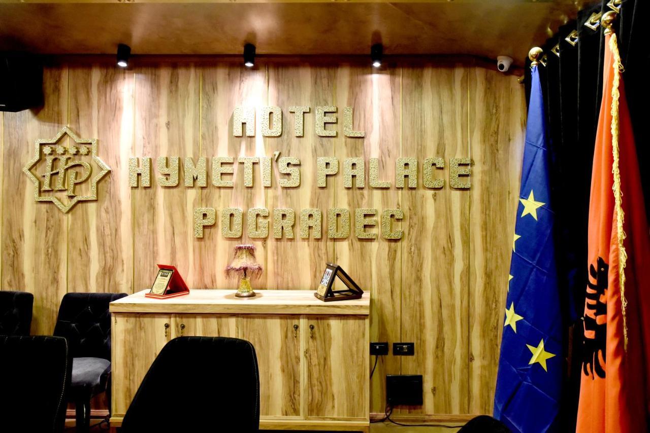Hotel Hymeti'S Palace Pogradec Exterior foto